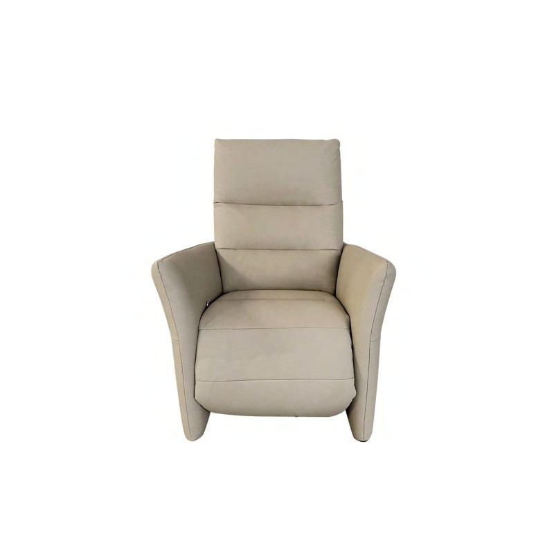 PLENITUDE Fauteuil relax manuel beige