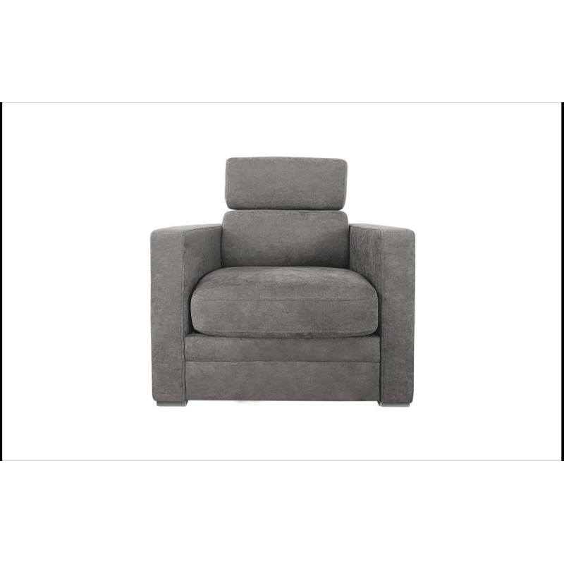 ASCOT Fauteuil relax manuel gris