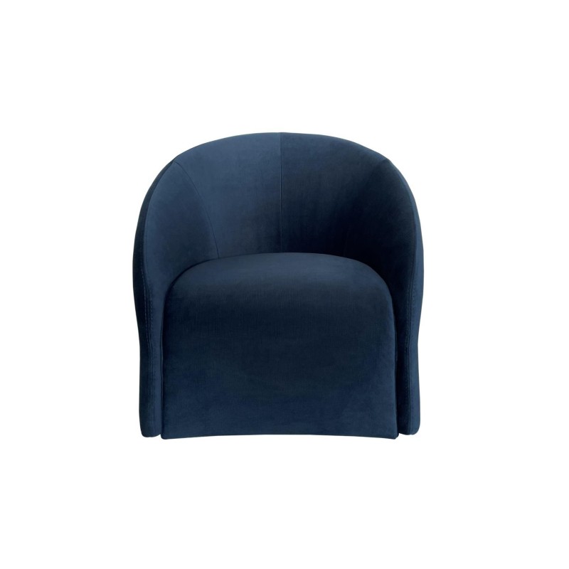 SCALA Fauteuil pivotant bleu marine