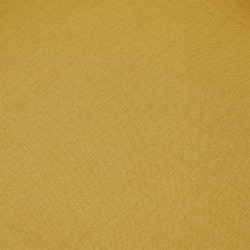 Fauteuil PANTONE tissu jaune moutarde avec piètement métal jaune moutarde