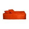 ALADIN Banquette convertible clic clac safran jaune orange matelas 140cm