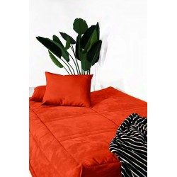 ALADIN Banquette convertible clic clac safran jaune orange matelas 140cm