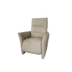 PLENITUDE Fauteuil relax manuel beige