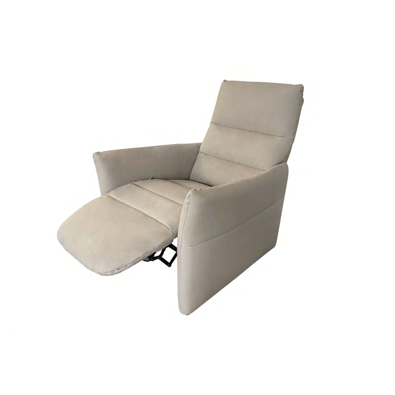 PLENITUDE Fauteuil relax manuel beige