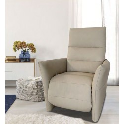 PLENITUDE Fauteuil relax manuel beige