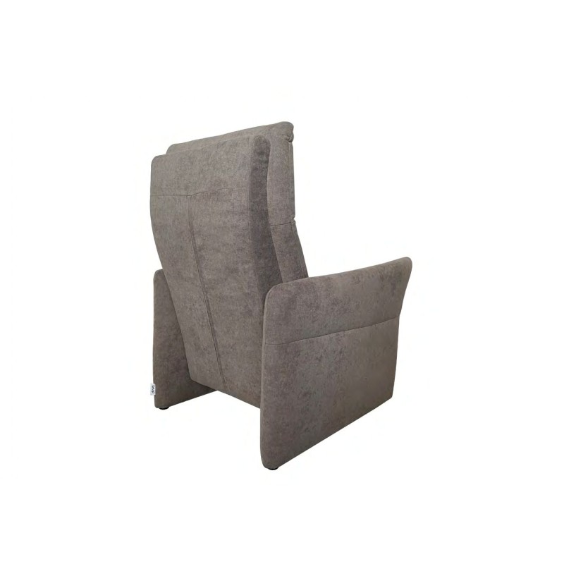 PLENITUDE Fauteuil relax électrique gris clair