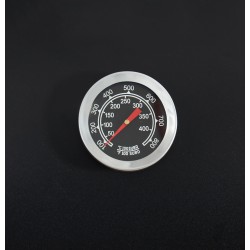 Barbecue fumoir JOHN à charbon de bois noir avec tablette bois