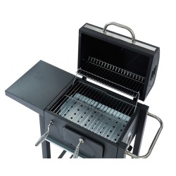 Barbecue à charbon POLO en acier coloris noir