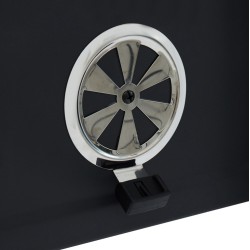 Barbecue à charbon POLO en acier coloris noir