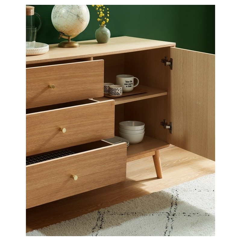 Buffet MARCEL bois de chêne