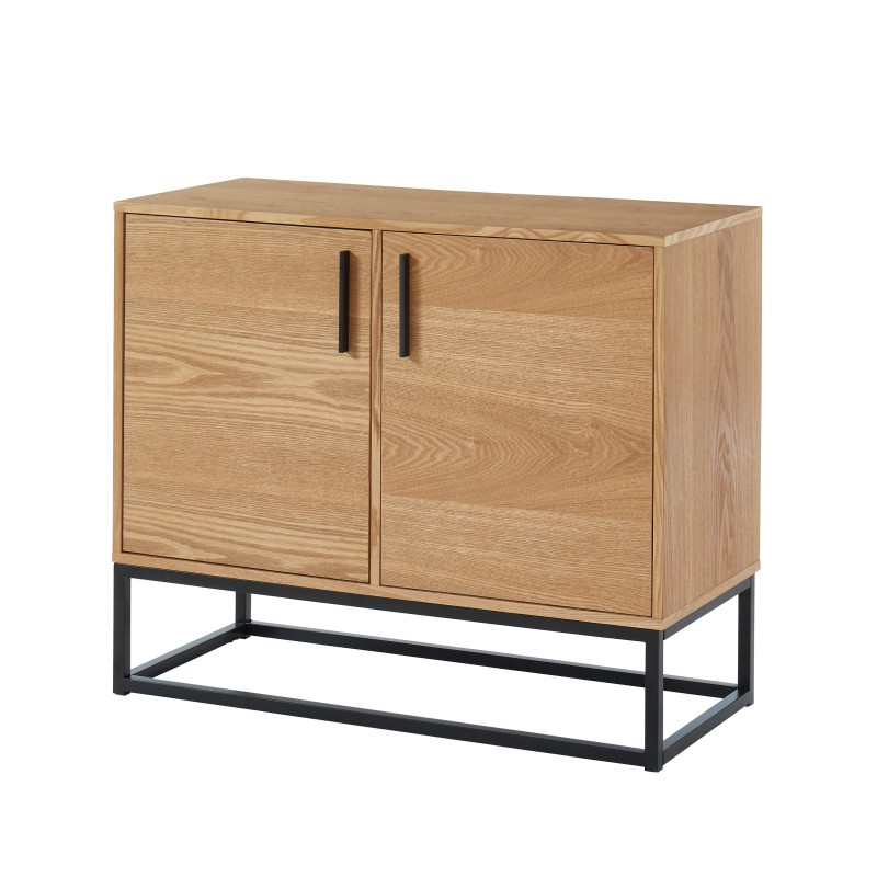 Buffet BRIXTON placage frêne 90cm