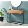 Console BRIXTON placage frêne 100cm