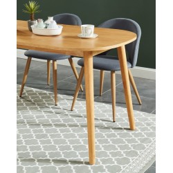 Table extensible MARCEL placage chêne 160 à 200cm