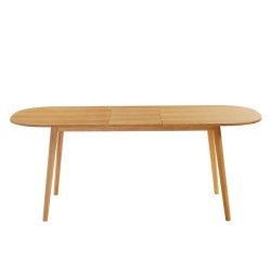 Table extensible MARCEL placage chêne 160 à 200cm
