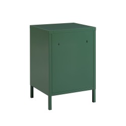 Table de chevet PANTONE métal kaki 40cm