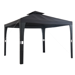 Tonnelle de jardin LILAS noir