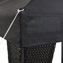Tonnelle de jardin LILAS noir