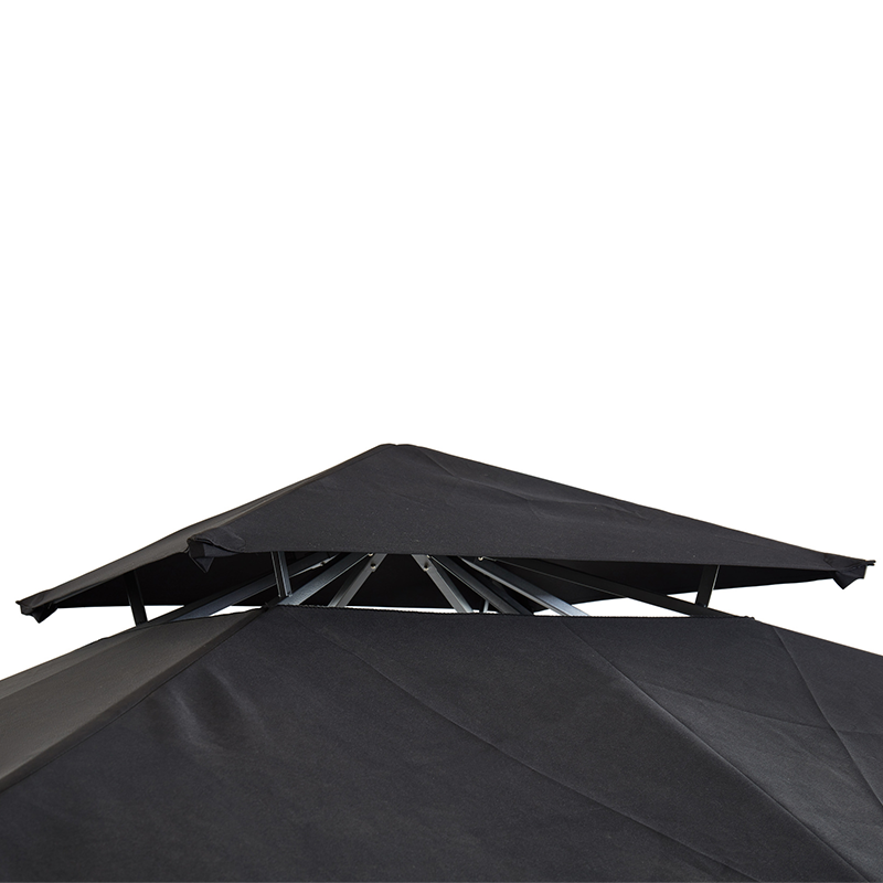 Tonnelle de jardin LILAS noir