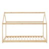 Lit enfant cabane TINY pin massif 90x190 sommier inclus