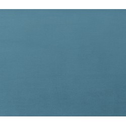 Canapé droit LEA convertible 3 places cannage et velours bleu