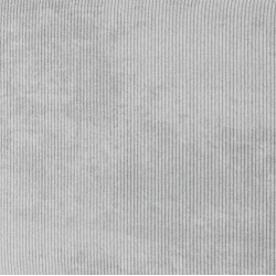 Canapé d'angle MARIUS convertible velours côtelé gris clair