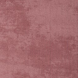 Canapé d'angle MARIUS convertible velours côtelé vieux rose