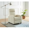 Fauteuil inclinable ALVA tissu écru fonction push back