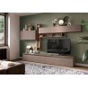 Rangement mural MARINA finition bronze L55 x P30 x H50