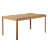 Table de jardin ORIA en bois d'acacia FSC 160 cm
