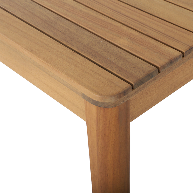 Table de jardin ORIA en bois d'acacia FSC 160 cm