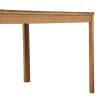 Table de jardin ORIA en bois d'acacia FSC 160 cm
