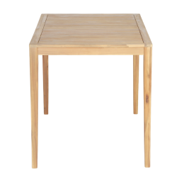 Table semi-haute KUTA  en bois d'acacia blanchi 100% FSC - 140x90x95 cm