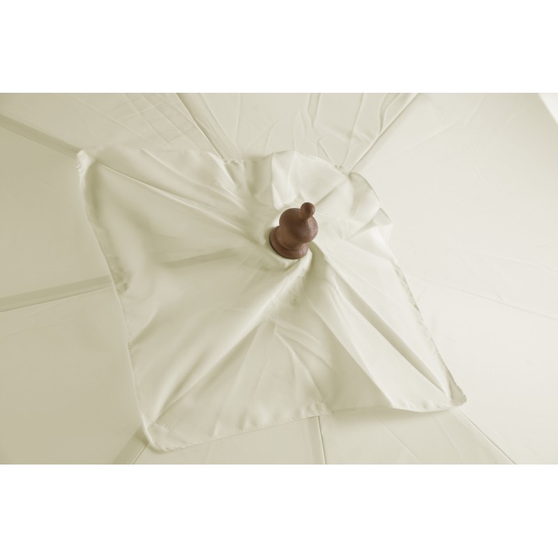Parasol droit MOANA carré 3x3m - toile beige clair