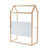 Bureau enfant cabane TINY blanc et pin massif évolutif