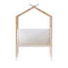 Bureau enfant tipi TINY blanc et pin massif évolutif