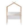 Bureau enfant tipi TINY blanc et pin massif évolutif