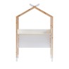 Bureau enfant tipi TINY blanc et pin massif évolutif
