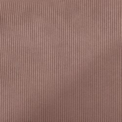 Fauteuil BARNABE en velours côtelé vieux rose