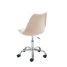 Chaise de bureau à roulettes PANTONE rose blush