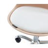 Chaise de bureau à roulettes PANTONE rose blush
