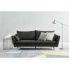 Canapé LOUISE gris foncé style scandinave