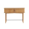 Console ERNEST frêne portes tambour