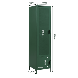 Vestiaire PANTONE métal kaki h180cm