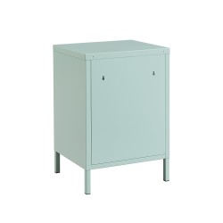 Table de chevet PANTONE métal vert menthe 40cm