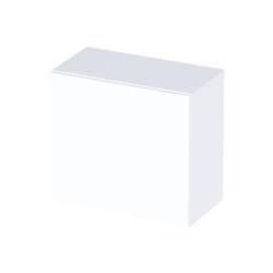Rangement mural MARINA laqué blanc brillant L55 x P30 x H50