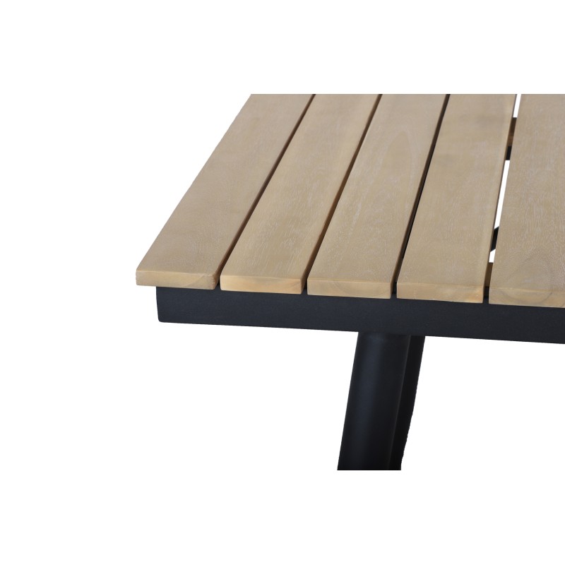 Table de jardin ALBA en bois d'acacia FSC 180 cm