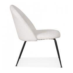 Lot de 2 fauteuils NORVEGIA – vue de profil design contemporain