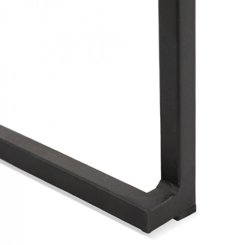 Pieds en métal thermolaqué noir des tabourets snack CASA MINI