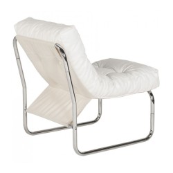 Fauteuil lounge LOFT – vue arrière – dossier rembourré