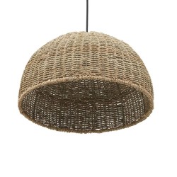 Suspension décorative ATLANTICO couleur naturelle en fibres naturelles